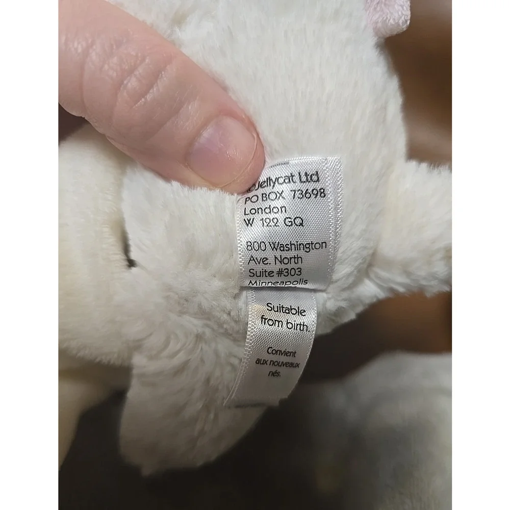 Lot of 2 Fluffy‎ Koko Koala & Jellycat Bashful Unicorn Soft Plush Lovies